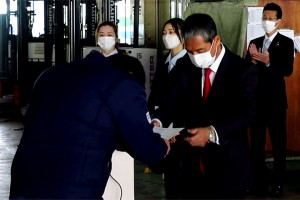 辞令交付